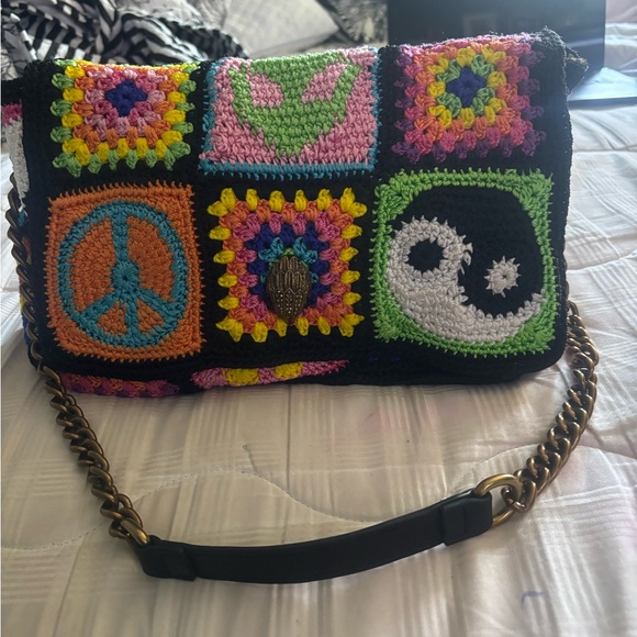 Kurt Geiger Multicolor Crochet Shoulder Bag - Picture 1 of 4